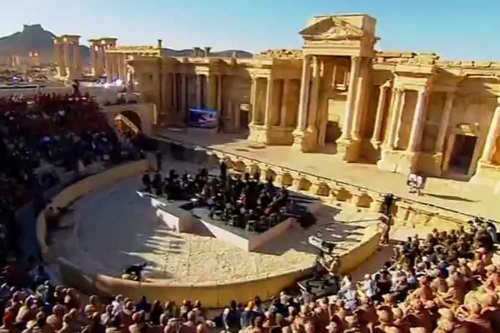 (VIDEO) NEVEROVATAN GEST RUSIJE: Organizovali simfonijski koncert usred Palmire