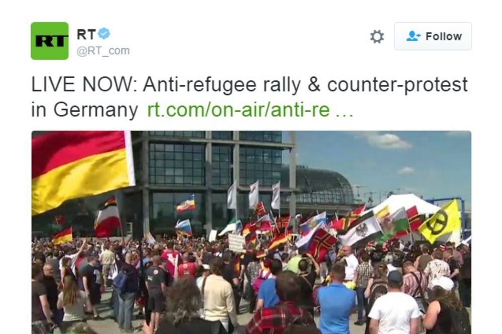 (VIDEO) HILJADE DESNIČARA NA ULICAMA BERLINA: Ustali protiv Angele Merkel