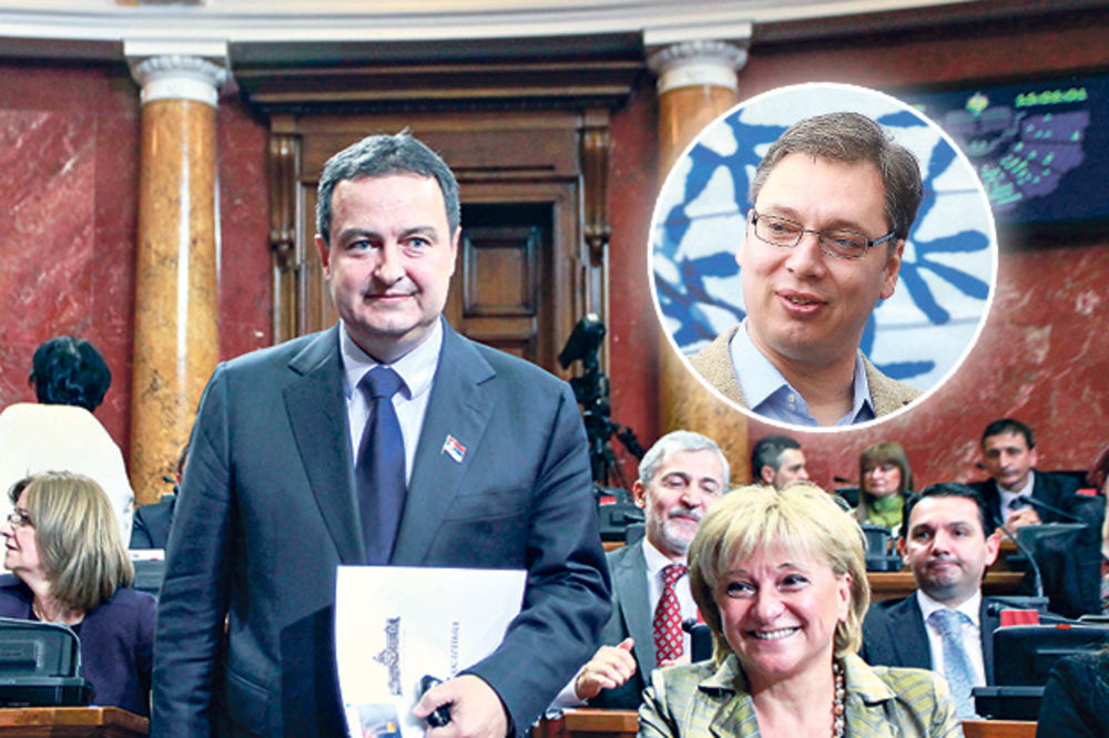 NOVA TAKTIKA: Dačić na čelu Skupštine, njegovi ministri će leteti