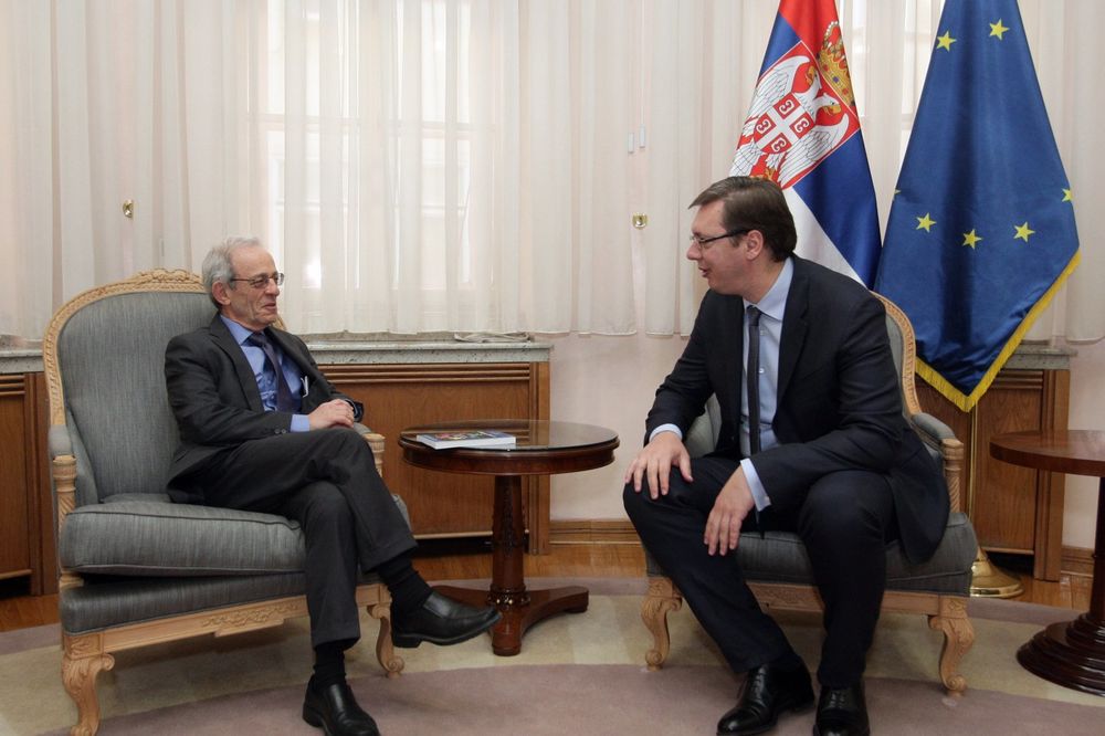 O SITUACIJI U REGIONU: Vučić se sastao sa profesorom Danijelom Serverom