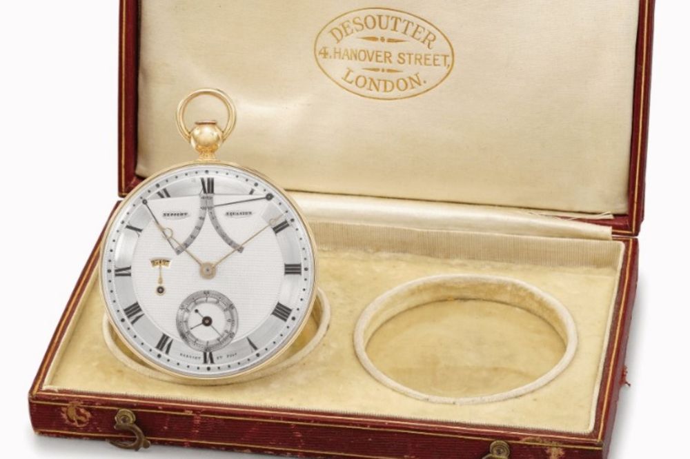 VREME JE NOVAC: 3 miliona evra za stari džepni sat iz 19. veka, a još radi!