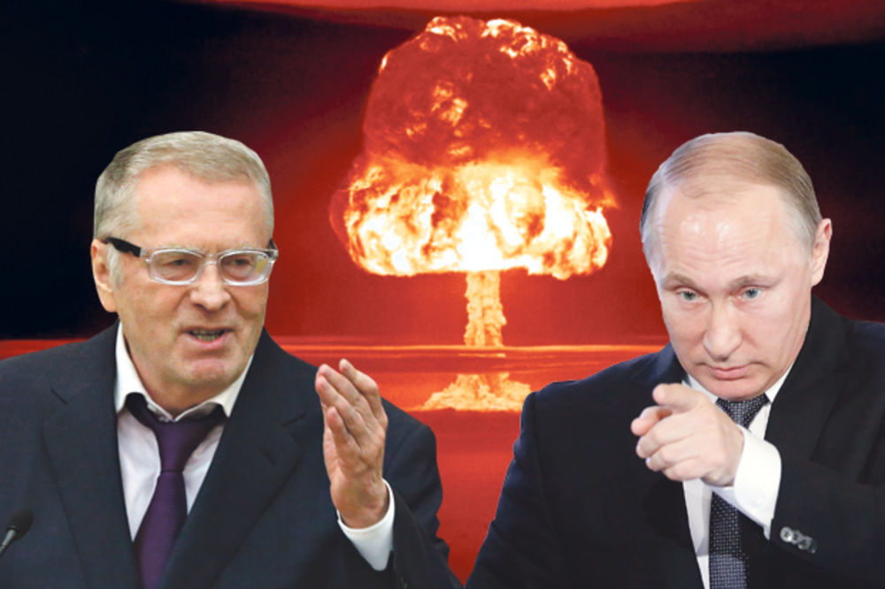 ŽIRINOVSKI ZA SULUDI OBRAČUN SA ZAPADOM: Putine, baci atomsku bombu!