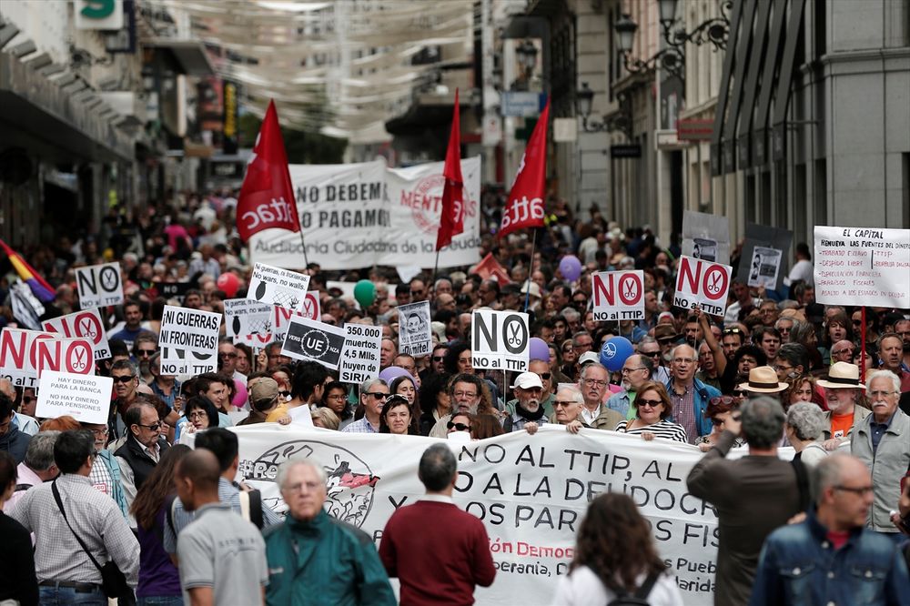ŠPANCI PROTIV STEZANJA KAIŠA: Hiljade demonstranata protiv mera štednje
