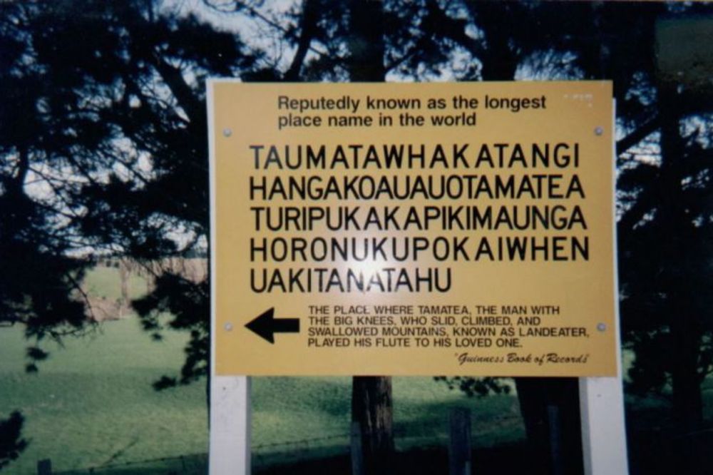 (FOTO) Nemoguće pročitati: Ovo je mesto sa najdužim imenom na svetu