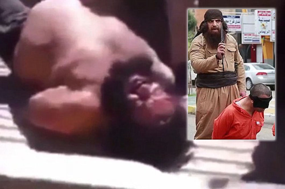 (VIDEO) GLEDAJTE KAKO SU HAPSILI DŽELATA ISLAMSKE DRŽAVE: Polugoli Buldožer plakao k'o seka persa