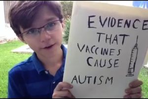 (VIDEO) MALI GENIJE: Dečak izneo dokaze da vakcine izazivaju autizam!