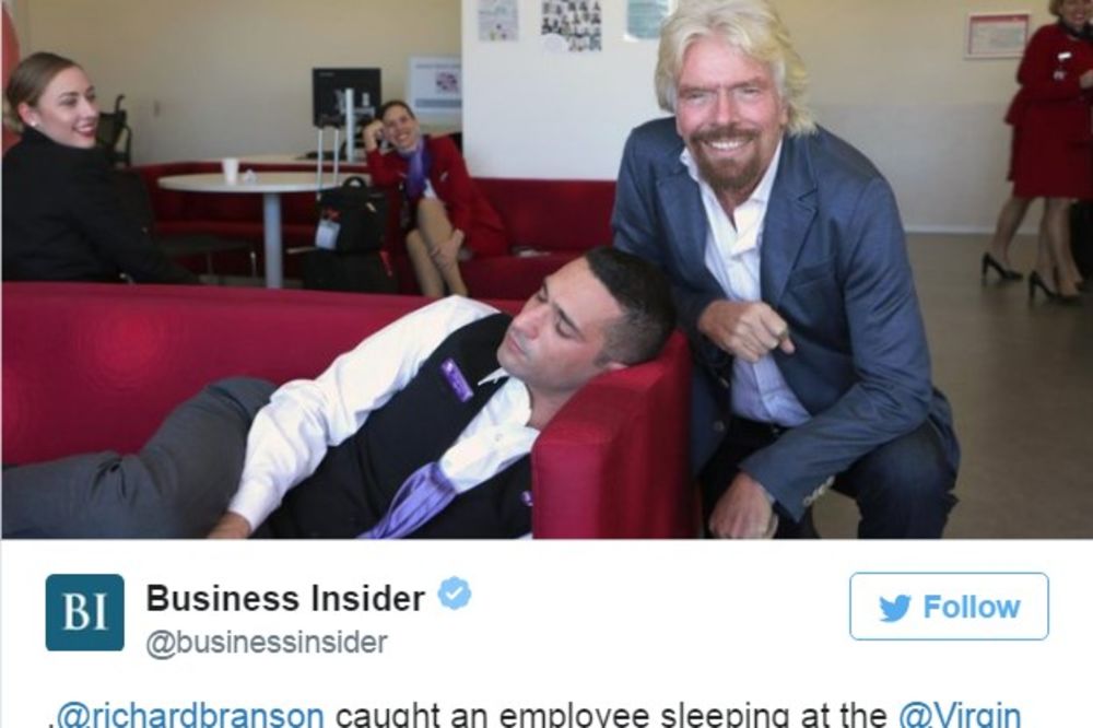 Milijarder je uhvatio zaposlenog da spava na poslu i evo šta je uradio