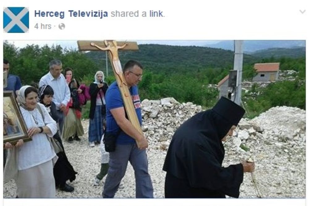 KRST IZ JERUSALIMA STIGAO U KORITA: Simoblični poklon hodočasnika iz Srbije