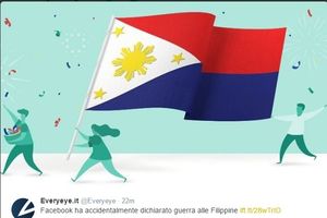 NESPRETNA GREŠKA FEJSBUKA: Umesto čestitke za nezavisnost Filipina, proglasili ratno stanje
