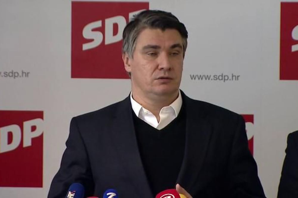 MILANOVIĆ: SDP će glasati za opoziv Tihomira Oreškovića