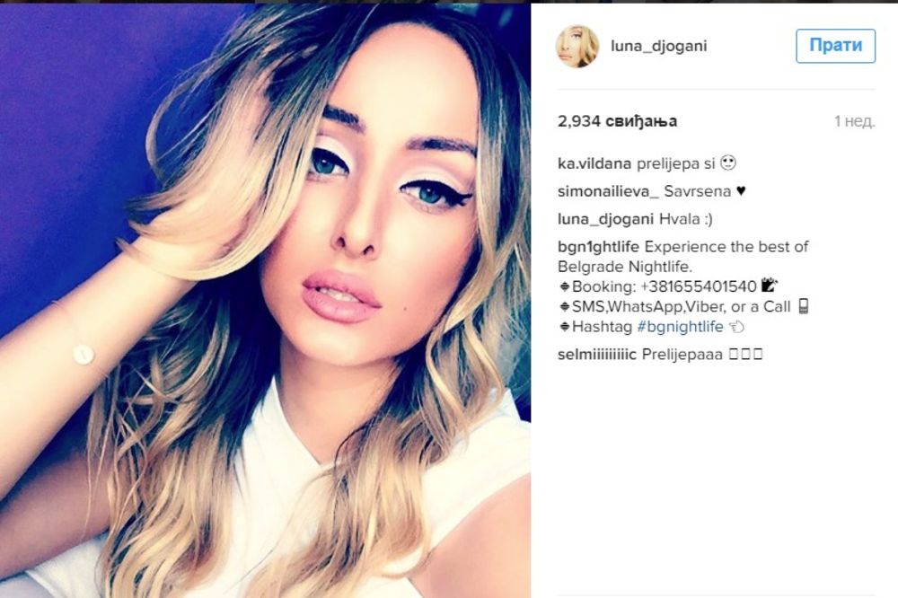 (FOTO) ŠOK NA INSTAGRAMU: Luna Đogani postavila fotku SA ĆERKOM?!