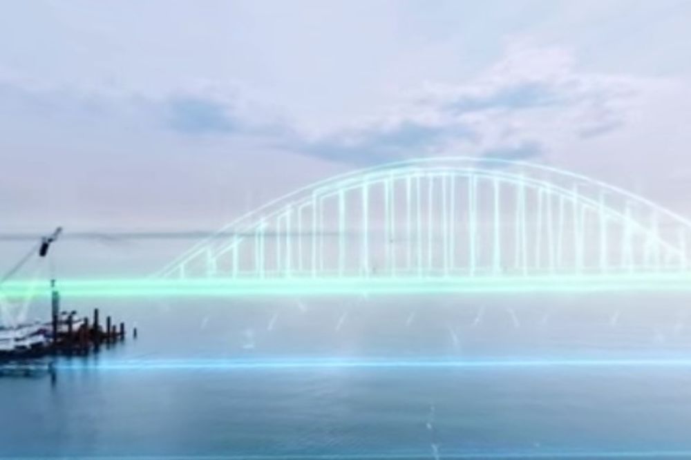 (VIDEO) NAJVEĆI U RUSIJI: Impozantan Krimski most spajaće Krim i Rusiju, a biće dug 19 km