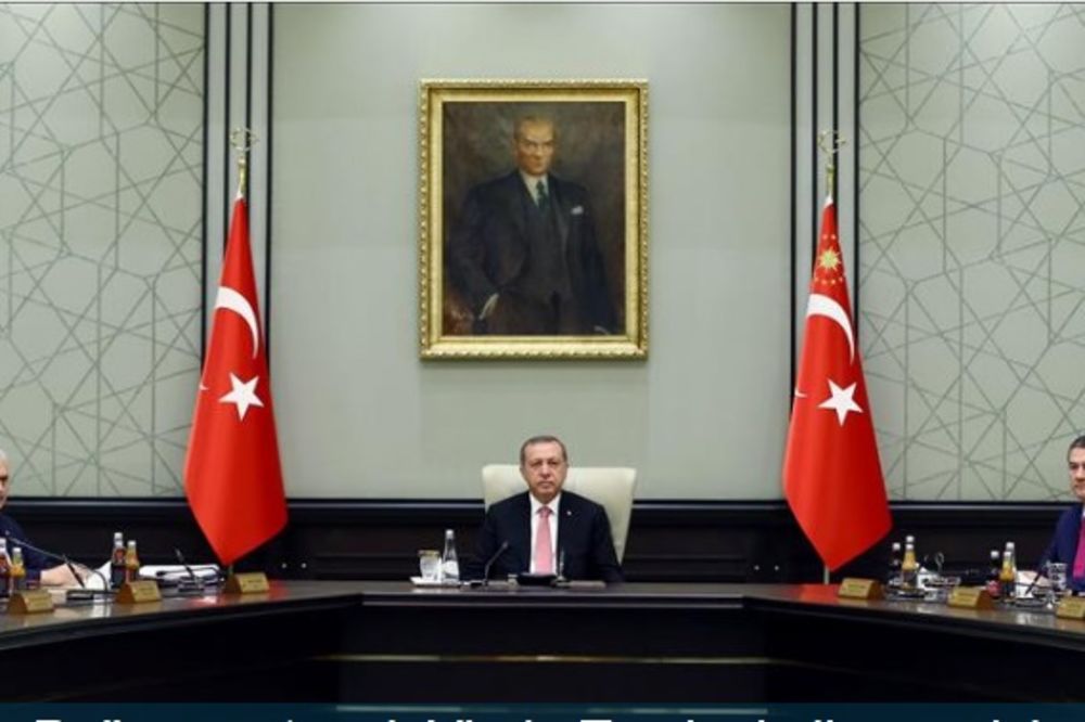 ZASEDA VLADA TURSKE: Erdogan predsedava sastankom!