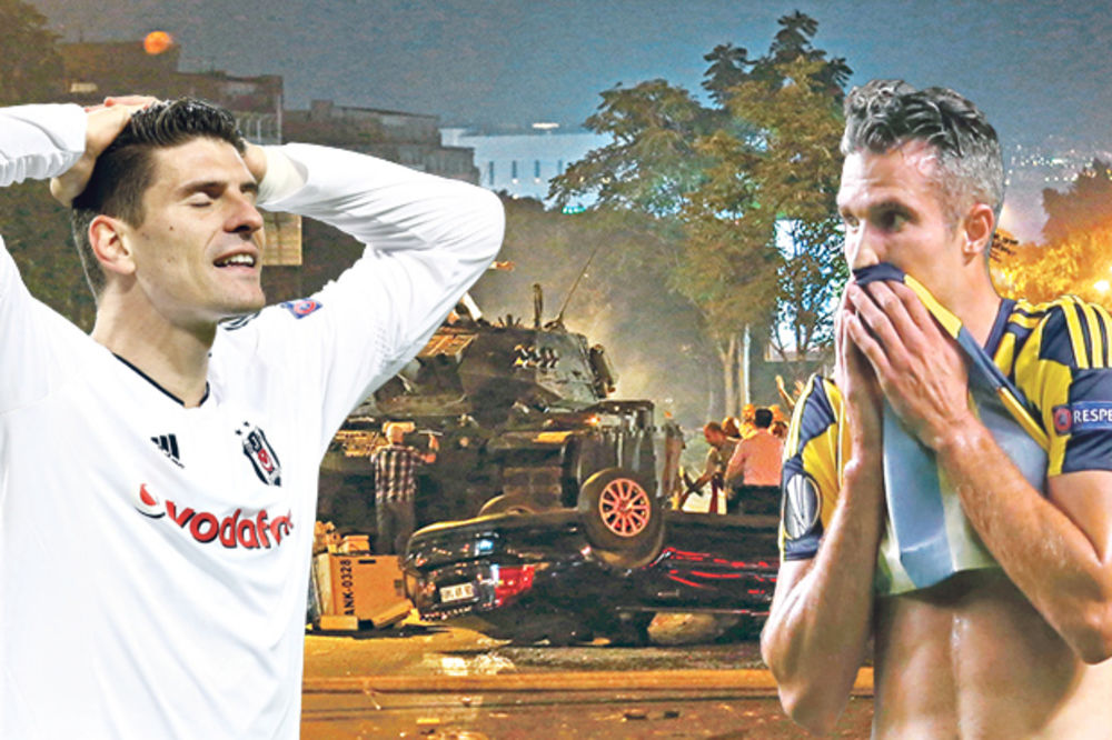 SPORTISTI BEŽE IZ ISTANBULA: Gomez i Van Persi pobegli, Srbi ostaju kod Erdogana!
