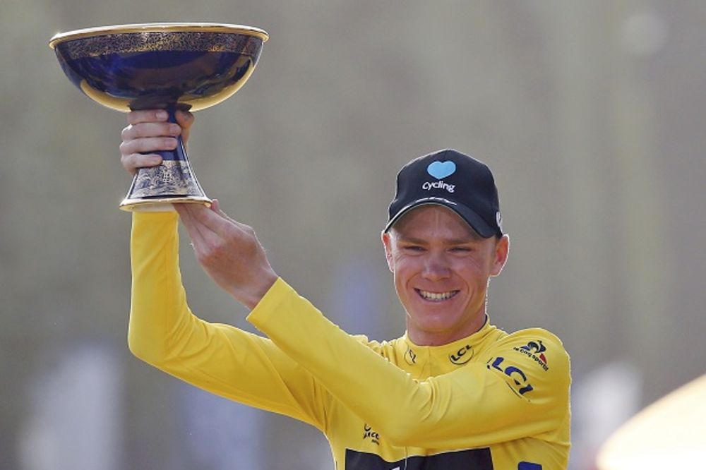 DOMINACIJA: Kris Frum treći put pobedio na Tur de Fransu