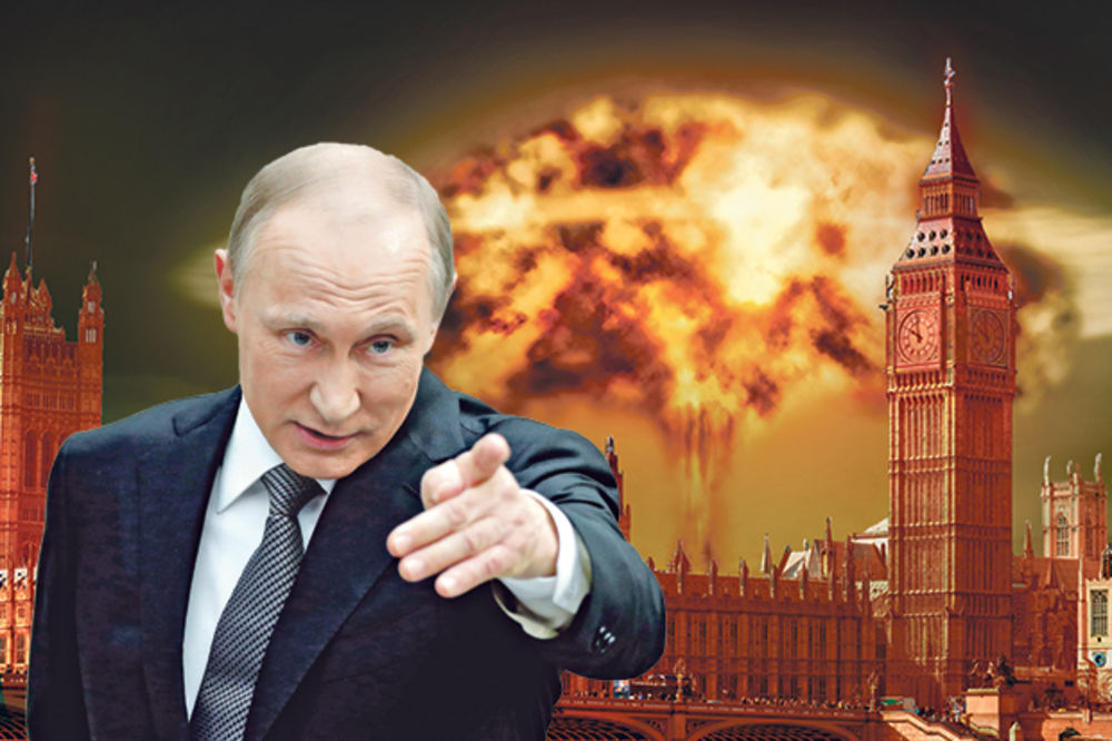 PANIKA U BRITANIJI: Putin će nas razoriti atomkama