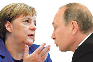 NEMCI U RUSIJI: Angela je diktator, Putine, zaštiti nas!