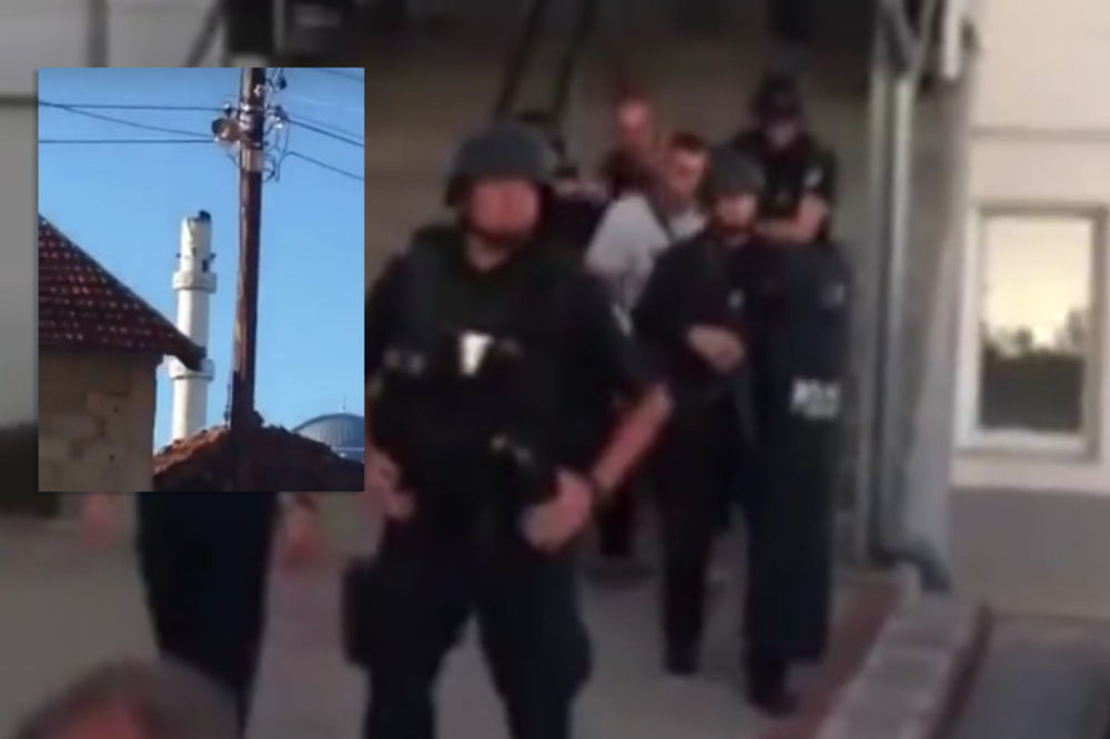(VIDEO) UHAPŠEN SRBIN KOD GNJILANA: Popeo se na džamiju i pokušao da sruši simbol orla