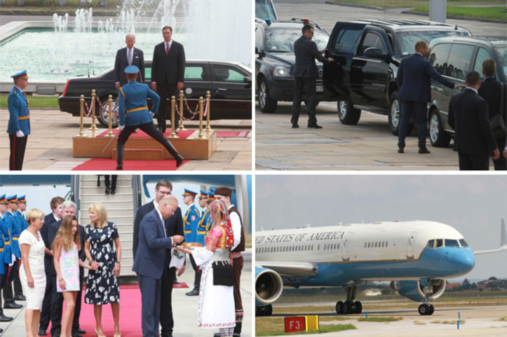 FOTO PRIČA BAJDEN U POSETI BEOGRADU Ovako je izgledao dan potpredsednika SAD u Srbiji