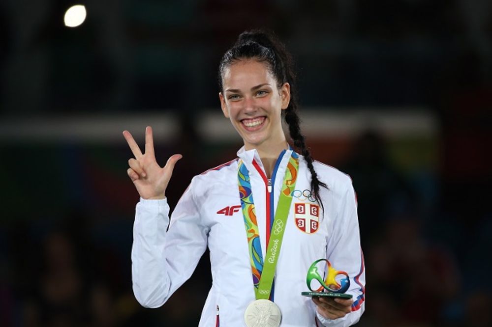 SREBRNA SRPSKA HEROINA: Tijana Bogdanović je olimpijska vicešampionka u tekvondu