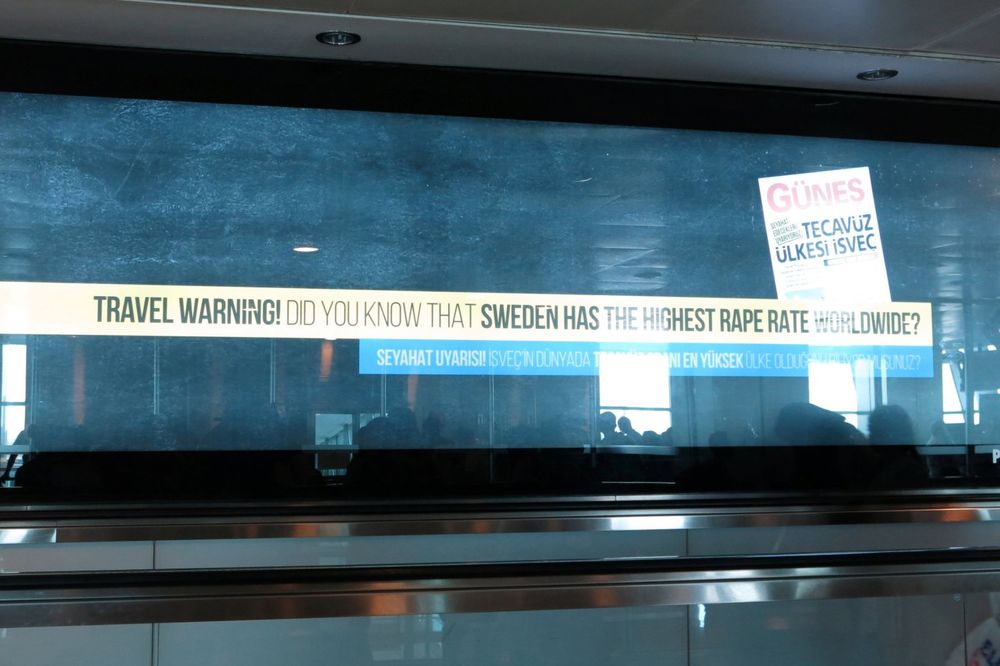 TURCI SE SVETE: Ne idite u Švedsku, tamo ima najviše silovatelja!
