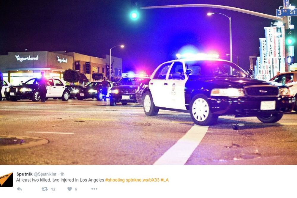 OBRAČUN U LOS ANĐELESU: Dvoje ubijeno, dvoje ranjeno u noćnom klubu