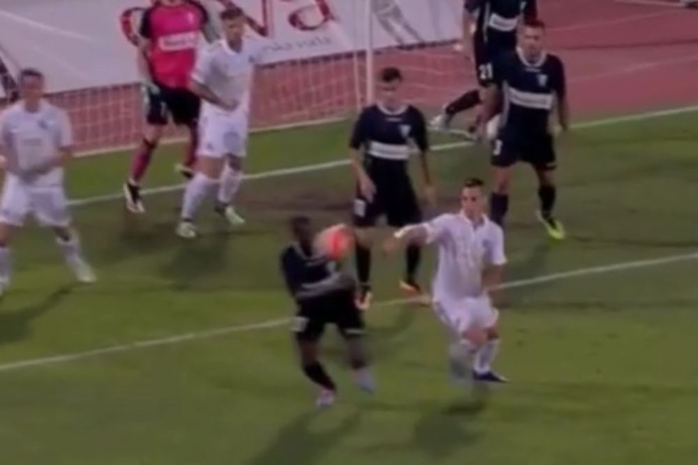 (VIDEO) MAŽIĆ NIJE SVIRAO PENAL: Da li je Partizan oštećen za udarac sa bele tačke?