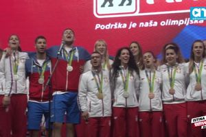 (KURIR TV) GREŠKA ORGANIZATORA: Olimpijcima pustili pogrešnu himnu Srbije
