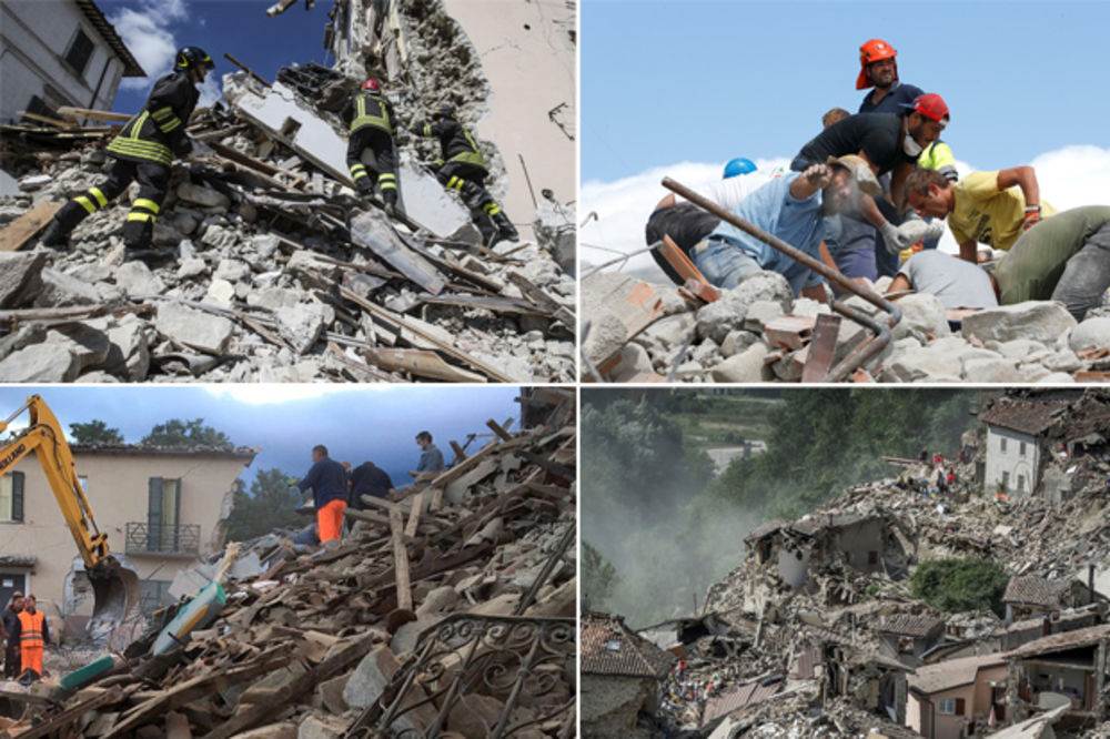 (VIDEO) VANREDNO STANJE U ITALIJI: 267 mrtvih u zemljotresu, Amatriče se opet tresao