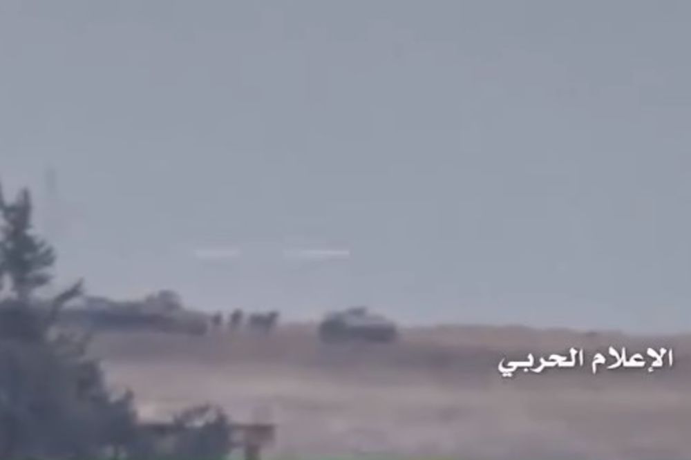 (VIDEO) NAPALI UPORIŠTE VOJSKE: Da vidite kako je sirijska armija isprašila džihadiste u ofanzivi