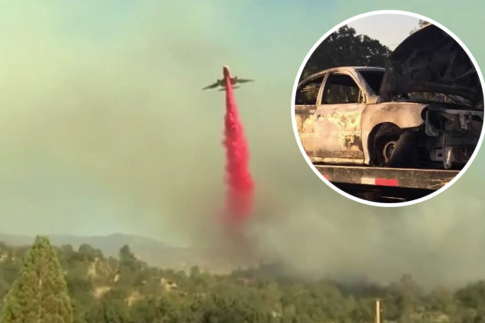 (VIDEO) ZBOG NJE GORI KALIFORNIJA: Drogirana vozila auto na felni i zapalila pola države!
