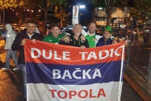 MOŽE I OVAKO: Srpski i irski navijači zajedno uživali u Beogradu