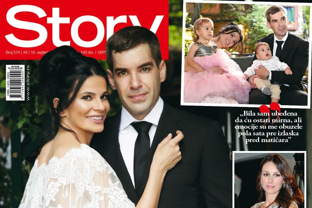 NOVI STORY: Ekskluzivne slike sa venčanja Aleksandre Jeftanović