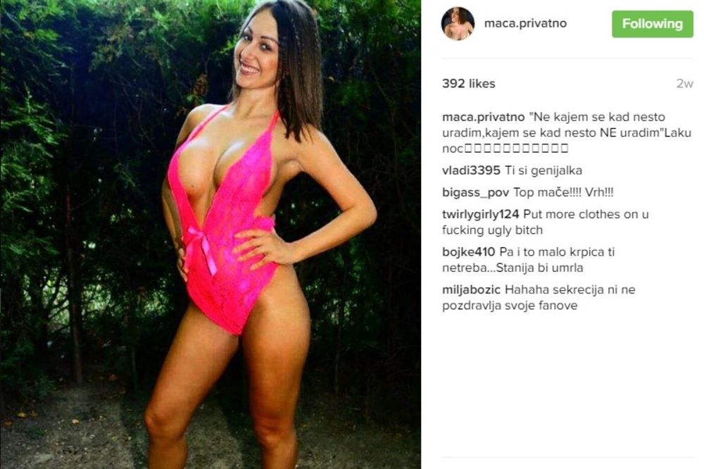 (FOTO 18+) MACA OBJAVILA FOTKU USRED SEKSA: Diskrecija pokazala svoju omiljenu pozu, Instagram gori