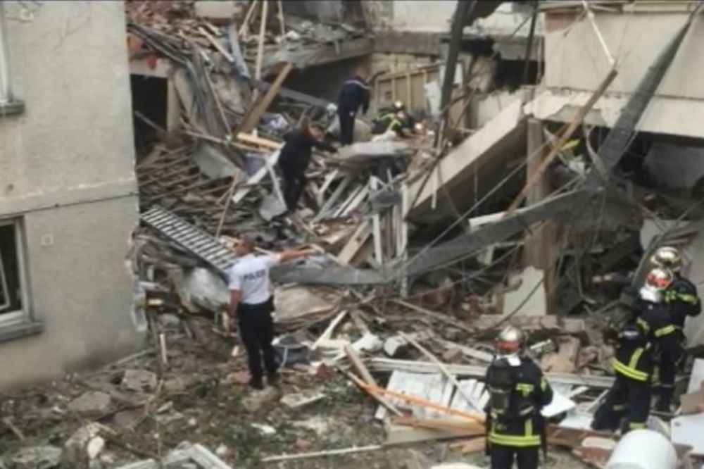 (VIDEO) KRVAVO JUTRO U FRANCUSKOJ: 21 ranjen u snažnoj eksploziji gasa u centru Dižona