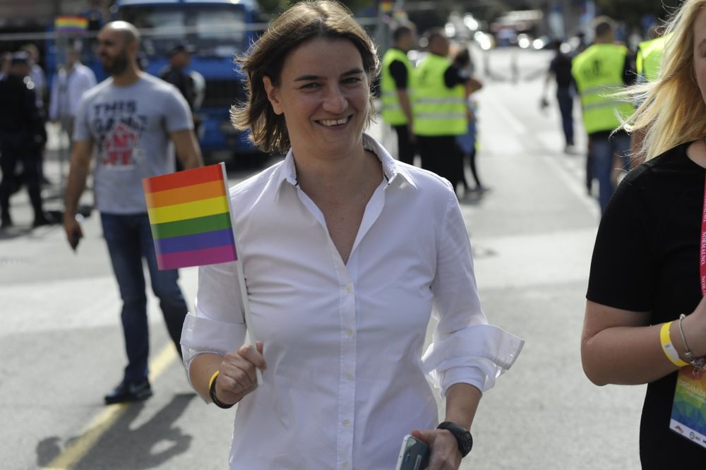 Brnabić: Treći Prajd je ozbiljan pomak za LGBT prava
