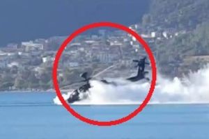 (VIDEO) DRAMATIČAN SNIMAK: Evo kako se srušio grčki vojni helikopter!