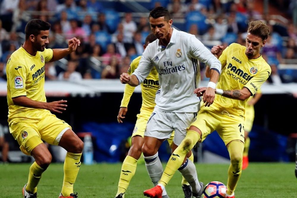 (VIDEO) KRALJ ZAUSTAVLJEN PRED REKORDOM: Viljareal odoleo u Madridu, Real sa Ronaldom uzeo samo bod
