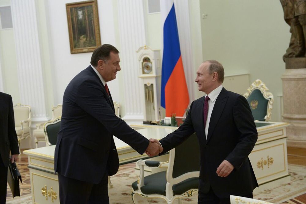 FOTO PRIČA Ovako su se sreli Vladimir Putin i Milorad Dodik