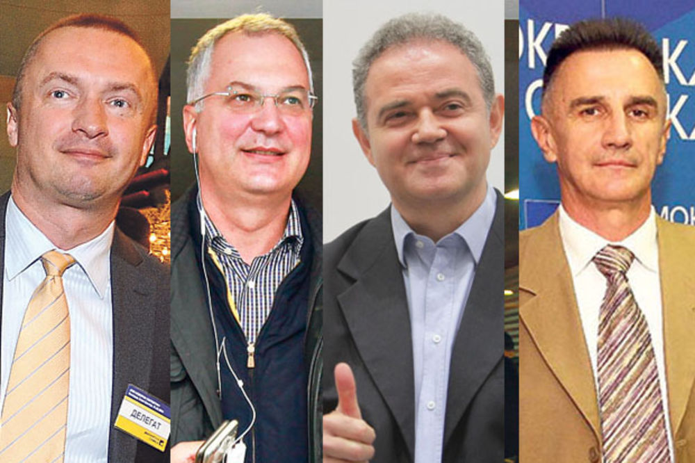 DEMOKRATE DANAS BIRAJU LIDERA: Pajtić, Šutanovac, Lutovac i Antić u trci za predsednika DS