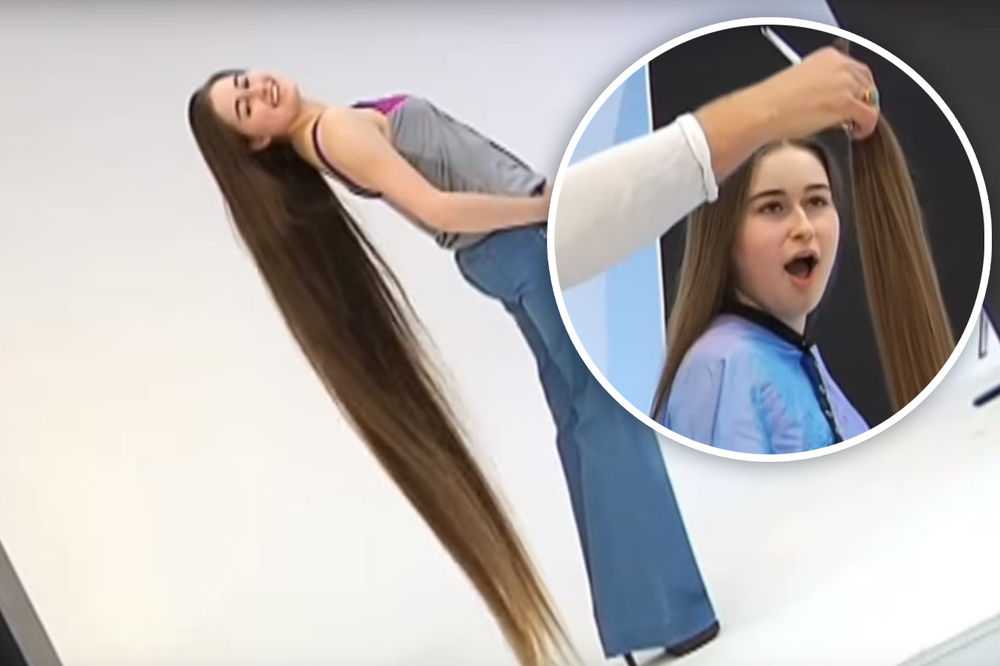 (VIDEO) NIKADA NIJE IMALA ŠIŠKE, NITI UVILA KOSU: Ova devojka se PRVI put ošišala nakon 16 godina!