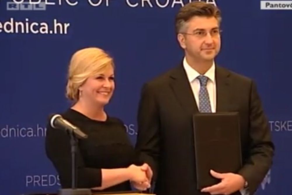(VIDEO) KOLINDA OKONČALA POLITIČKU AGONIJU: Andrej Plenković dobio mandat za formiranje nove vlade