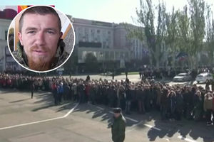 (VIDEO) 10.000 LJUDI DOŠLO DA GA ISPRATI: U Donjecku sahranjen donbaski heroj Motorola