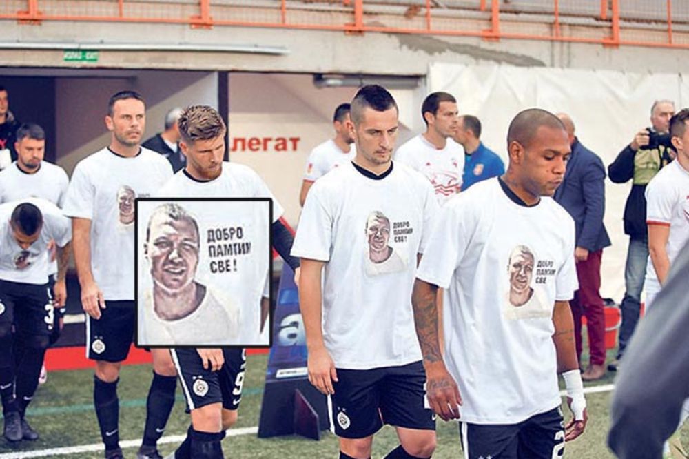REAKCIJA DISCIPLINSKE KOMISIJE: Partizan kažnjen zbog nošenja majica sa likom Aleksandra Stankovića
