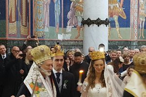 FOTO KRALJEVSKO VENČANJE NA OPLENCU: Princ Mihailo se svojoj princezi Ljubici zavetovao i pred Bogom