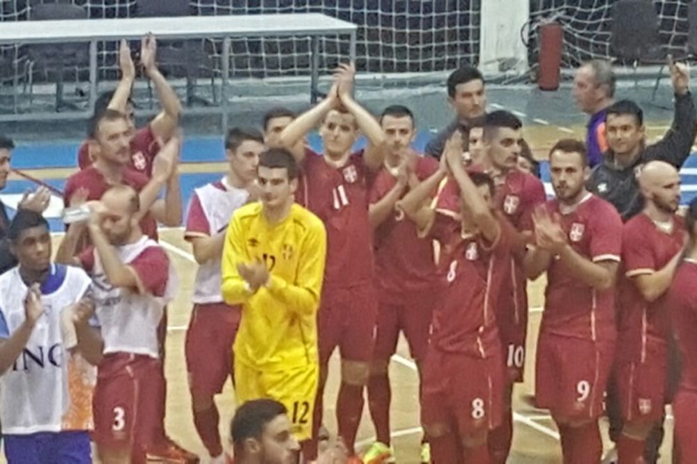 (FOTO) DEBI NOVOG SELEKTORA: Futsal reprezentacija Srbije remizirala sa Holandijom u Novom Sadu