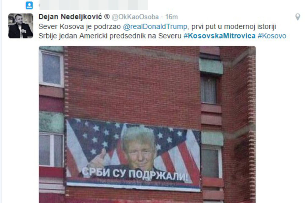 (FOTO) PRVI PUT U NOVIJOJ SRPSKOJ ISTORIJI: Srbi sa Kosova uz američkog predsednika!