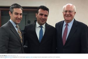 PODGORICA: Zaev se sastao sa potpredsednikom Atlantskog saveza