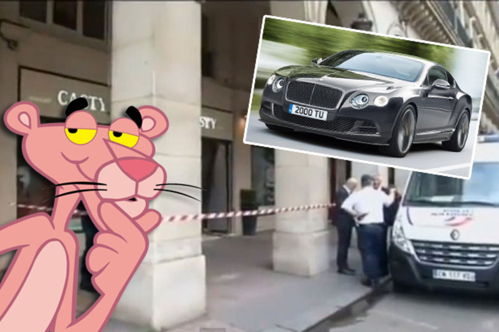 FILMSKA PLJAČKA U PARIZU: Pink Panteri presreli dve žene u bentliju i oteli 5 MILIONA EVRA?!