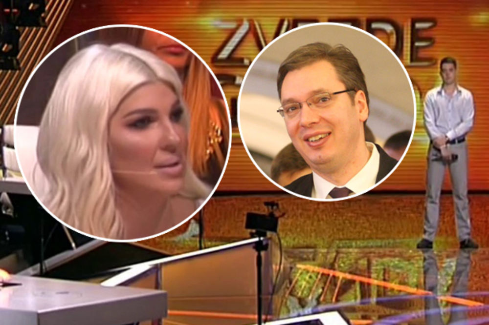 (VIDEO, FOTO) LIČI JOJ NA PREMIJERA: Jelena Karleuša rekla kandidatu Zvezda Granda da je isti VUČIĆ!